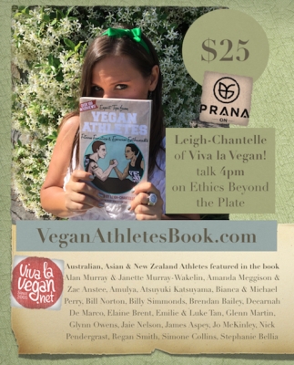 Vegan Athletes Book image by LC for WVD