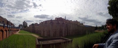 Tower of London Castle w David